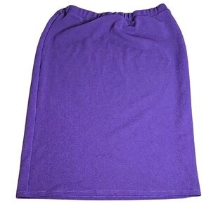 MOA Collection‎ Pencil Skirt, Purple, Monochrome Office Business Casual 2XL